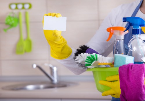 Professional office cleaning service in Harringay workspace