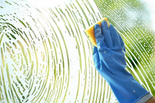 Domestic cleaner refreshing a Harringay living room in a local home