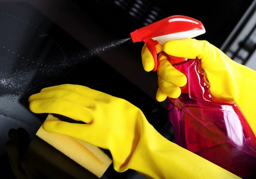 Local cleaning team preparing a Harringay property for handover