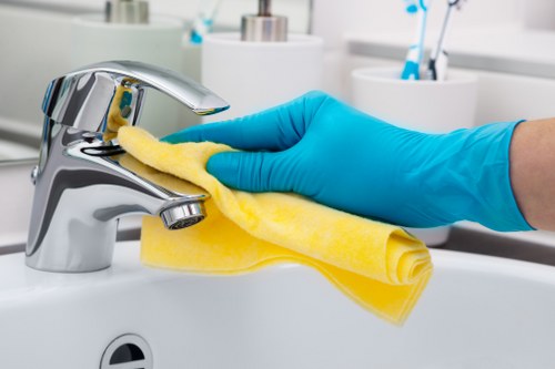 After builders clean for a flat or commercial property in Harringay