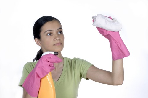 Carpet cleaning in a Harringay flat with access considerations