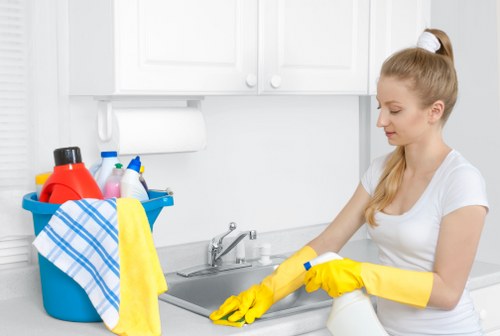 Kitchen and bathroom domestic cleaning in Harringay